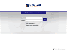 Tablet Screenshot of newage.cangooroo.net
