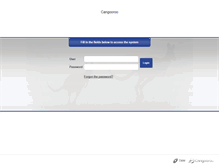 Tablet Screenshot of operadoraonline.cangooroo.net
